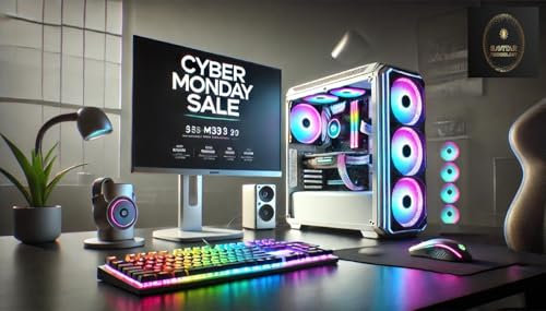 Fast Gaming PC Bundle LUNA WHITE | Core i7 | GT 710/730 2GB | 16GB RAM |128GB SSD+1TB HDD