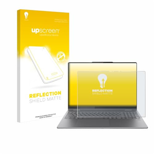 upscreen Entspiegelungs-Schutzfolie für Lenovo Yoga 7 2-in-1 Gen 10 16 Displayschutz-Folie Matt [Anti-Reflex, Anti-Fingerprint]