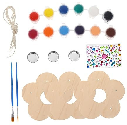 ERINGOGO 3pcs DIY Bird Feeder Craft Kit Graffiti for Paint Your Own Bird Feeder Creative Animal Crafts for School and Kindergarten Activities Fun and Engaging Educational Project