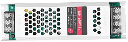 Adaptador de fuente de alimentación para interruptor LED Transformador ultrafino 60W (12 V CC.)