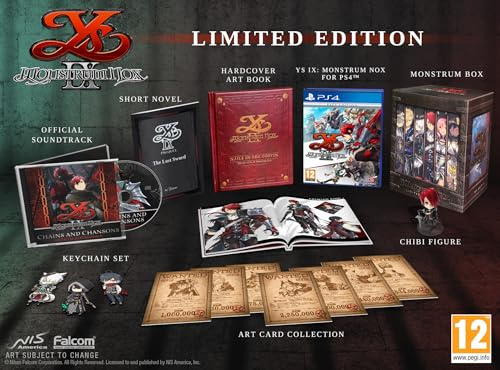 Ys IX: Monstrum Nox – Limited Edition (PS4)
