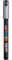 POSCA uni-ball 181782 - Marqueur POSCA à pointe calibrée, argenté
