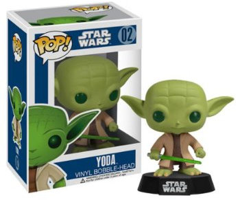Funko Pop! Star Wars : Yoda - Vinyl-Sammelfigur - Geschenkidee - Offizielle Handelswaren - Spielzeug Für Kinder und Erwachsene - Movies Fans - Modellfigur Für Sammler und Display