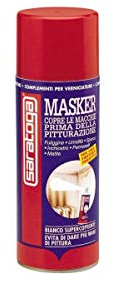 SARATOGA - Copri macchie Masker, 88915001,400 ml - Copri macchie per muro