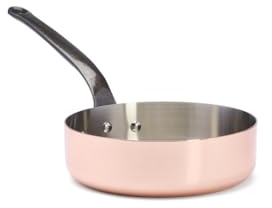 De Buyer 6462.20 Sauteuse, Edelstahl, Silber, 27,9 x 20,1 x 10,9 cm