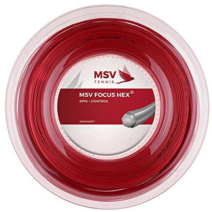 MSV Saitenrolle Focus-HEX, Rot, 200 m, 0355000126000030