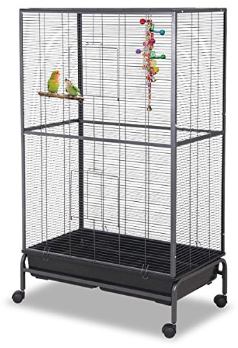 Montana Cages | Sittichkäfig, Käfig, Voliere, Vogelkäfig Kansas III - Antik in XXL für alle kleinen Freunde