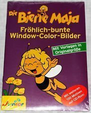 Die Biene Maja Fröhlich bunte Window-Color-Bilder- mit Vorlagen in Originalgröße