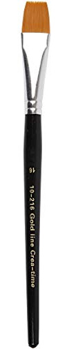 Pinsel Gold Line Größe 16, B: 17 mm, flach, 6 Stück