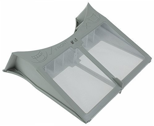Qualtex - Filtre Gris à Charpie peluches pour Sèche-Linge compatible avec Ariston Hotpoint & Indesit