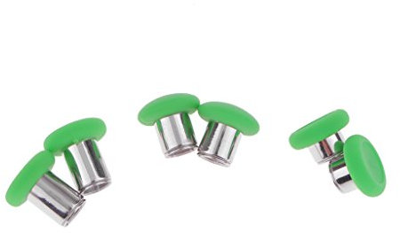 MagiDeal 6pcs Replacement Button Joystick Grip Cap pour Xbox One Elite Controlleur - Vert