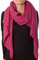 Fashion YOU WANT Damen XXL SCHAL kariert und mit Stern Motiv kuschelig warm Trend 2018 Stola XXL Tuch (pink Stern)