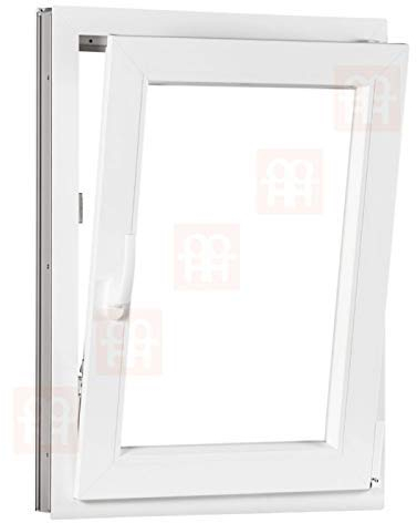 Kunststofffenster | 70 x 90 cm (700 x 900 mm) | weiß | Dreh-Kipp-Fenster | rechts