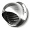 Acero Inox Rejillas Ventilación Rejilla Protectora Inclemencias Tiempo Campana Extractora Campana de Aire - Acero Inoxidable, Ø 125MM
