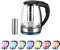 ZOKOP HD-1861-A 220V 2200W 1.8L Electric Glass Kettle UK Plug