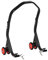 DURHAND Cavalletto Alzamoto Posteriore Universale e Regolabile Cavalletto Spostamoto per Moto Sportive Fino 200kg Nero