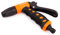 Mivos Garten Spritzpistole für Bewässerung und Reinigung – Hochdruck Gartenbrause aus ABS-Kunststoff – Sprühpistole für Gartenschlauch 1/2 Zoll - Bequemer Gummigriff