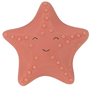 Lässig Baby Kids Bath Toy Juguete de baño de Caucho Natural/Bath Toy Natural Rubber Starfish