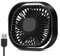 Mini Bedside Fan, USB Desktop Fans with 3 Speeds Strong Airflow,Small Desk Powerful Fan Cooling Portable 360°Rotatable, Silent Table Cooler for Plant Grow Bedroom Home Office Library Summer Gift