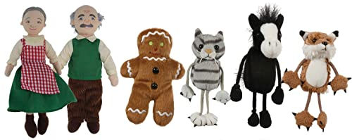 The Puppet Company - The Gingerbread Man Story Fingerpuppen-Set