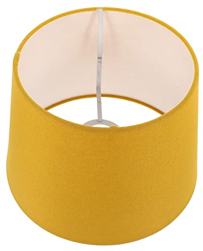 DOITOOL Lampenschirm Rustikale Lampenkopf Stoff Stehlampe