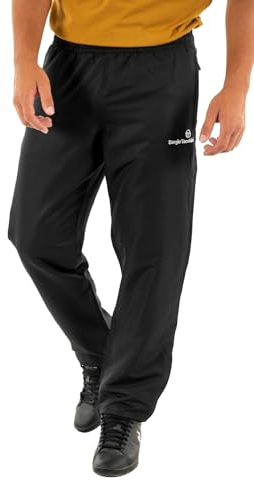 Sergio Tacchini Carson 021 Slim Pant (39171) Herren Trainingshose Black/White (502) L