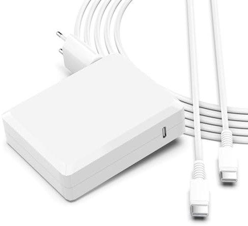 Cargador 140W USB C Ordenador para MacBook Pro 16 15 14 13 Pouces (2023~2016) Mac Book Air 13 Pouces, iPad Pro 2024 2023 2022 2011 2020 M1 M2 M3 USB C Adaptador Alimentación Carga Rápida 1.8M