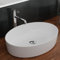 Alpenberger Waschbecken 55 cm Breit | Aufsatzwaschbecken Waschschüssel für Badezimmer und Gäste WC | Waschtisch Klein Waschschale | Gästewaschbecken Lavabo