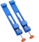Lot de 2 guides de base réglables pour machine à découper, rail de guidage de scie circulaire, positionnement rapide, pince de positionnement pour scie circulaire, outils de travail du bois