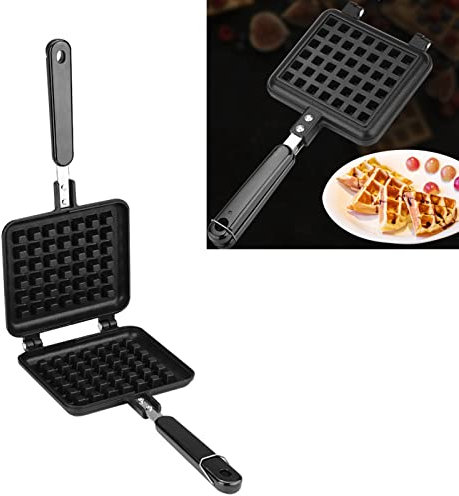 Mini Gaufrier, Gaufrier Antiadhésif de 5,5 Pouces avec Antiadhésive à Chauffage Rapide, Mini Gaufrier pour Enfants et Familles, Ajoutez Simplement une Plaque de Presse à