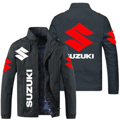 MOIKOTLR Auto Kleidung, für Suzuki SX4 Hatchback 2007-2018 Komfortabel Trainingsshirt Herren Workout Bodybuilding Sport Tshirts Laufshirt für Laufen Sport,E-3XL