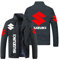 MOIKOTLR Auto Kleidung, für Suzuki SX4 Hatchback 2007-2018 Komfortabel Trainingsshirt Herren Workout Bodybuilding Sport Tshirts Laufshirt für Laufen Sport,E-3XL