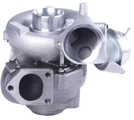 GHIUZ Auto-Turbo komplett GT2260V 725364, vollständige Turbine, ausgewogen, kompatibel mit BMW 530D E60 E61, 160 kW, 218 PS, M57N 6, Hochleistungs-Turbolader for verbesserte Motorleistung, 2002–2005