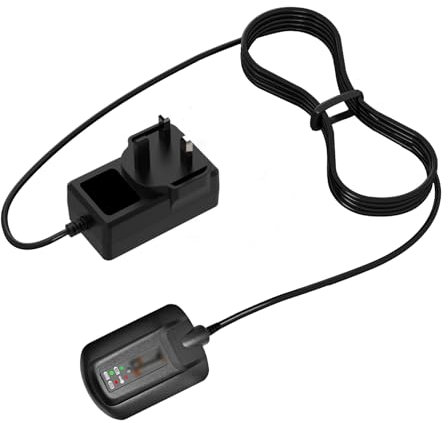 Chargeur de batterie de rechange Worx compatible avec Worx WA3760 18 V 20 V max Chargeur de batterie pour toutes les batteries et outils Worx