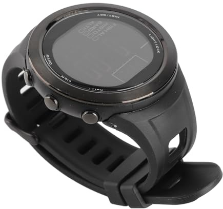 AKLOSIPY Fishing Barometer Watch Multifunctional Altimeter Pressure for Outdoor Anglers FR720B (Black)