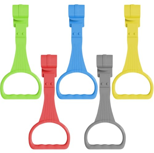 5 Pezzi Anelli Box Bambini, Maniglie Box Bambini, Ganci Box Bambini, Anelli Lettino Bambini, Anelli Box Bambini per Alzarsi in Piedi