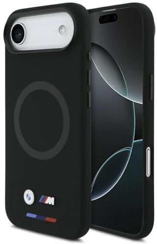 CG MOBILE BMW M Silikon-Logo kompatibel mit MagSafe-Hülle für iPhone Air (Schwarz)