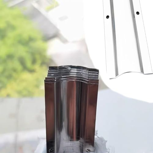 Cache-câbles Semi-Circulaire de 0,6 mm avec vis, for extérieur (entrepôt/Bureau/Maison/Atelier)(W 46mm/1.8in,9 pcs)