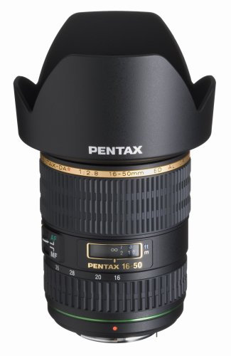 Pentax Obiettivo SMC-DA, 16-50 mm, F/2.8 ED AL IF, SDM, Nero