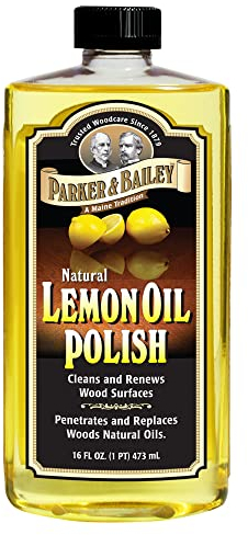 Parker & Bailey Lemon Oil Polish, Fluid, Yellow, One Size