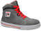 ELTEN Sicherheitsschuhe VINTAGE Mid ESD S3, Damen und Herren, Leder, Stahlkappe, leicht, sportlich, Grau, Größe: 42