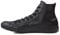 Converse Chucks Taylor All Star Hi Leder, Unisex - Erwachsene Sneaker, Schwarz (Black Mono 001), 46 EU