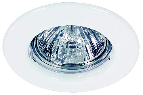 Paulmann 989.24 Einbauleuchte Quality Line 51mm Weiß max. 1x50w 12v GU5,3 Metall Weiß
