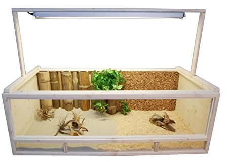 Terrarium für Landschildkröten Schildkrötenterrarium 120x60x40cm +++ Echt Holz (Fichte Massiv) Kein Billig OSB!!!!! +++