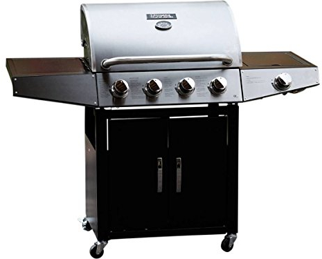 Habitat et Jardin Barbecue gaz Party 5 - 5 Brûleurs Dont 1 latéral - 15.2 KW