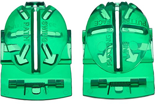 2 Pack Golf Ball Line Liner Drawing Marking Alignment Putting Tool, Green