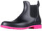Asgard Damen Kurz Regen Stiefel Wasserdichte Knöchel Chelsea Booties, Rose, 41 EU