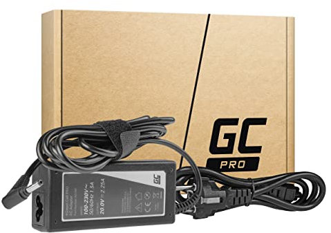 GC PRO Caricabatterie per Lenovo IdeaPad 100 100-15IBD 100-15IBY 100s-14IBR 110 110-15IBR Yoga 510 520 Laptop Notebook Portatile Caricatore Alimentatore (20V 2.25A 45W)