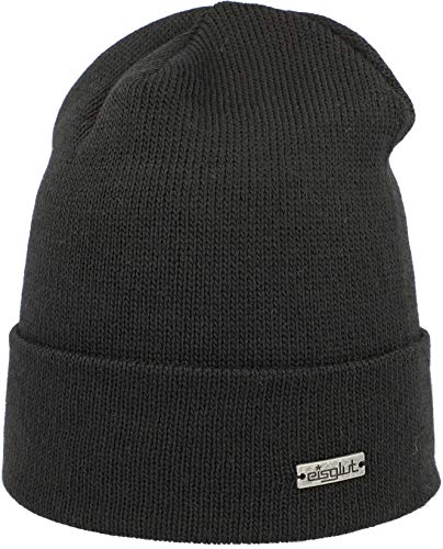 Eisglut Unisex Queenso Mütze, Schwarz, M/57-58cm EU