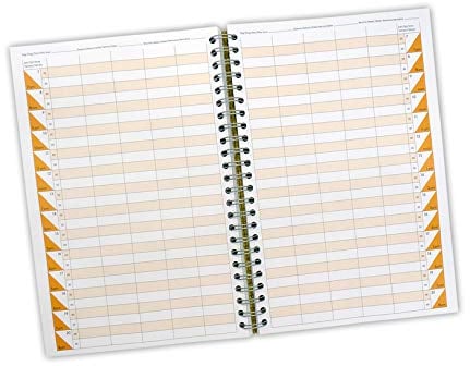 KochDialog edles Terminbuch Friseur Salon Praxis extra stabiles Hardcover Bestellbuch 1-5 Mitarbeiter 30 Minuten Takt für 320 Tage frei einzutragen Terminplaner Praxisplaner Friseurplaner Salonplaner
